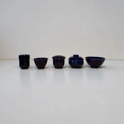 Bowls - Arita Porcelain, Small Bowl with Lid (Matte) – Ruri Collection - JOHN MAC CERAMICS