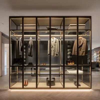 Wardrobe - MetalFrame Cabinet System - M77