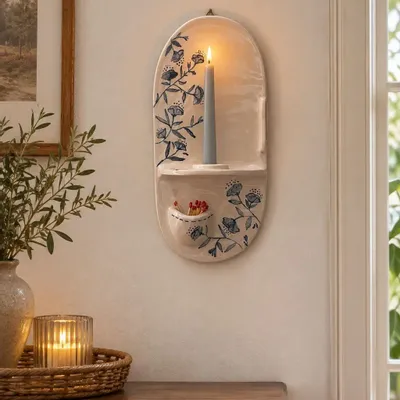 Decorative objects - Wall candle holder - Shokoufeh Nil - DASTHAA