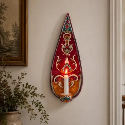 Decorative objects - Cypress wall candle holder - DASTHAA