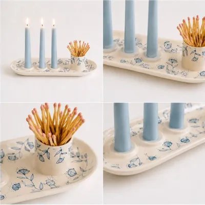 Decorative objects - Niloofar Blossom table candle holder - DASTHAA