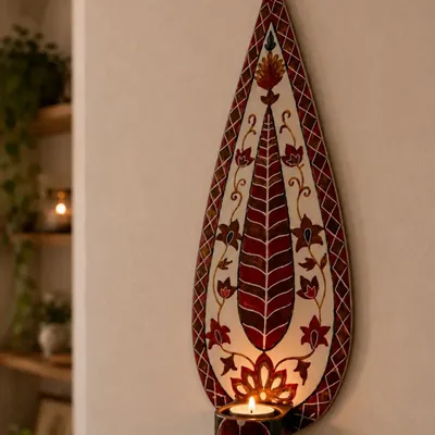 Decorative objects - Cypress wall candle holder - DASTHAA