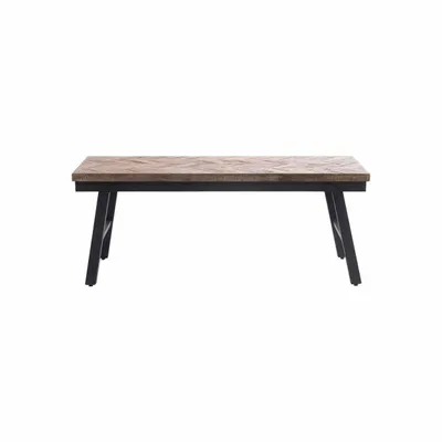 Bancs - Le Banc à Chevrons - Naturel - 110 - BAZAR BIZAR LIVING