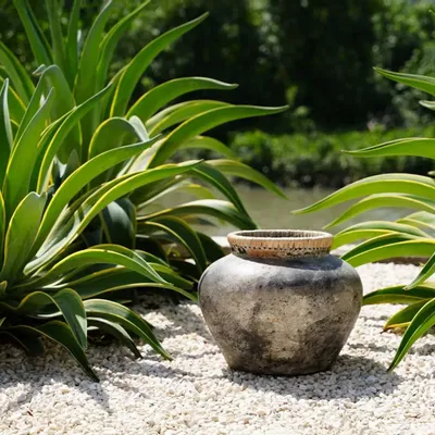 Vases - The Styly Vase - Antique Grey - M - BAZAR BIZAR LIVING