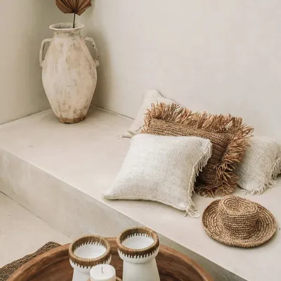 Bougeoirs et photophores  - Le Bougeoir Pretty - Blanc Naturel - M - BAZAR BIZAR LIVING