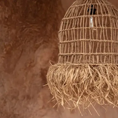 Abat-jours - La Suspension Casita - Naturel - L - BAZAR BIZAR LIVING