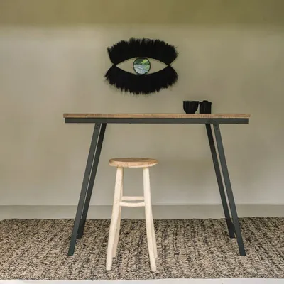 Mirrors - The Black Eye Mirror - Black - BAZAR BIZAR LIVING