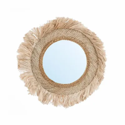 Mirrors - The Capri Mirror - Natural - L - BAZAR BIZAR LIVING