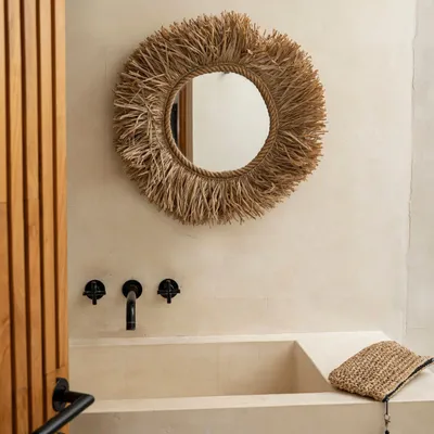 Mirrors - The Haïti Mirror - Natural - BAZAR BIZAR LIVING