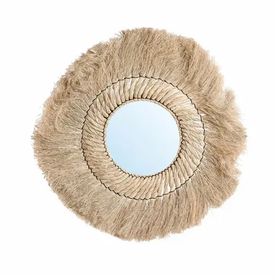 Miroirs - Le Miroir Pretty Blonde - Naturel - L - BAZAR BIZAR LIVING