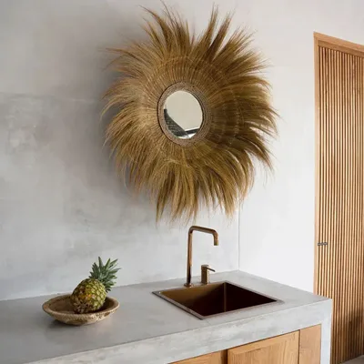Mirrors - The Sunken Forest Mirror - Natural - BAZAR BIZAR LIVING