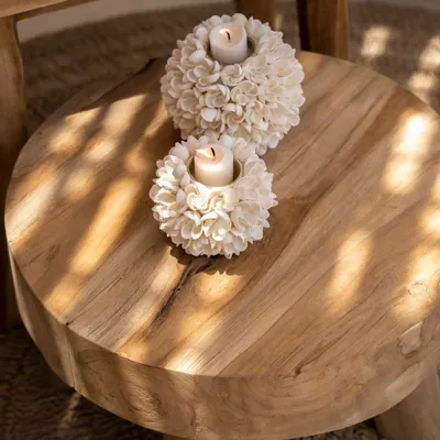 Bougeoirs et photophores  - Le Bougeoir Flower Power - S - BAZAR BIZAR LIVING