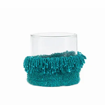 Bougeoirs et photophores  - Le Bougeoir Oh My Gee - Aqua - XL - BAZAR BIZAR LIVING