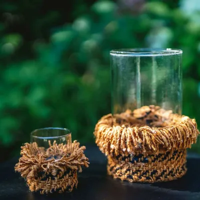 Candlesticks and candle holders - The Oh My Gee Candle Holder - Cinnamon Black - XXL - BAZAR BIZAR LIVING