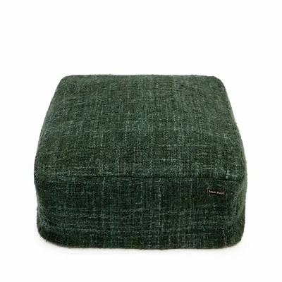 Ottomans - The Oh My Gee Pouffe - Forest Green - BAZAR BIZAR LIVING