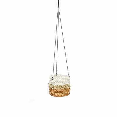 Pots de fleurs - Le Porte-Plante Banana - Blanc Naturel - BAZAR BIZAR LIVING