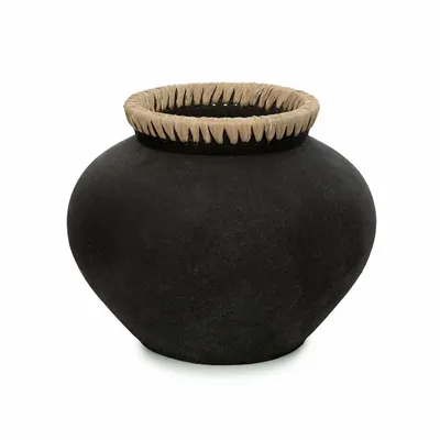 Vases - Le Vase Styly - Noir Naturel - L - BAZAR BIZAR LIVING