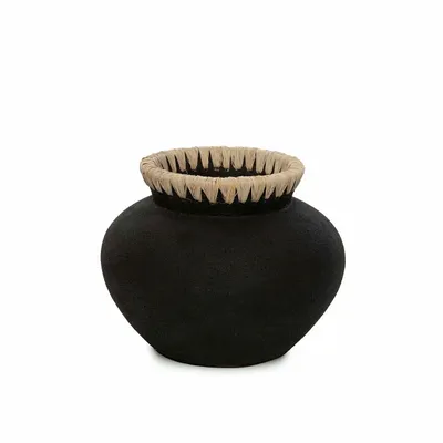 Vases - The Styly Vase - Black Natural - S - BAZAR BIZAR LIVING