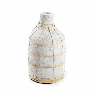 Vases - The Whoopy Vase - Concrete Natural - L - BAZAR BIZAR LIVING