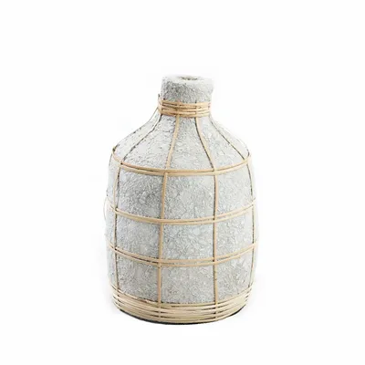 Vases - The Whoopy Vase - Concrete Natural - M - BAZAR BIZAR LIVING
