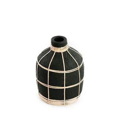 Vases - La Vase Whoopy - Noir Naturel - S - BAZAR BIZAR LIVING