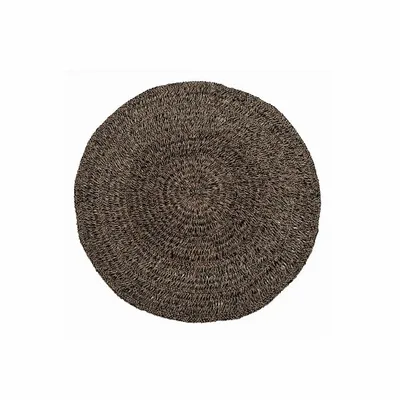 Tapis - Le Tapis Seagrass - Naturel Noir - 150 - BAZAR BIZAR LIVING