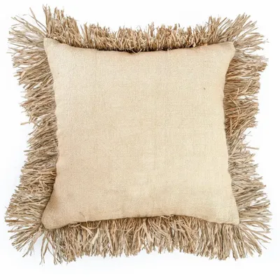 Coussins - Housse De Coussin Jute Bonita - Naturel - 60x60 - BAZAR BIZAR LIVING