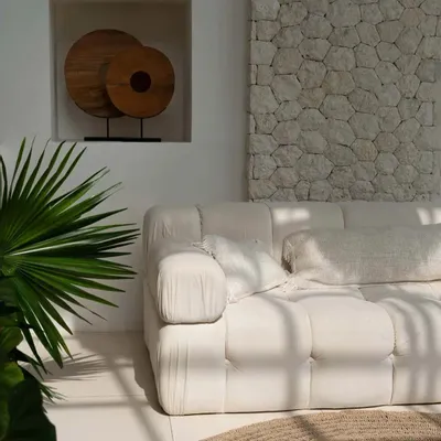 Cushions - The Oh My Gee Cushion Cover - Cream - 35x100 - BAZAR BIZAR LIVING