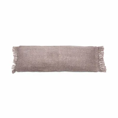 Cushions - The Oh My Gee Cushion Cover - Pearl Grey - 35x100 - BAZAR BIZAR LIVING