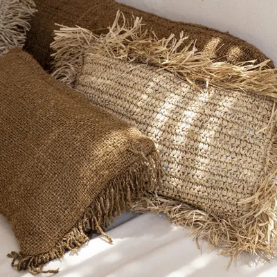 Cushions - The Oh My Gee Cushion Cover - Brown - 30x50 - BAZAR BIZAR LIVING