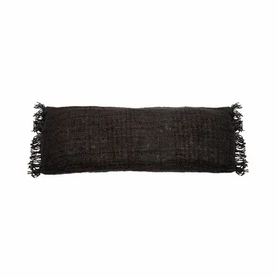 Cushions - The Oh My Gee Cushion Cover - Black Navy - 35x100 - BAZAR BIZAR LIVING