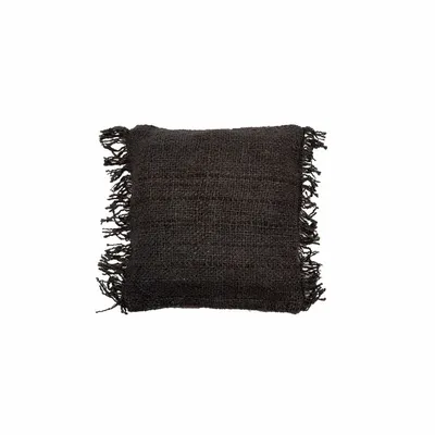 Cushions - The Oh My Gee Cushion Cover - Black Navy - 40x40 - BAZAR BIZAR LIVING
