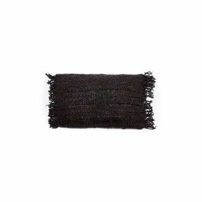 Cushions - The Oh My Gee Cushion Cover - Black Navy - 30x50 - BAZAR BIZAR LIVING