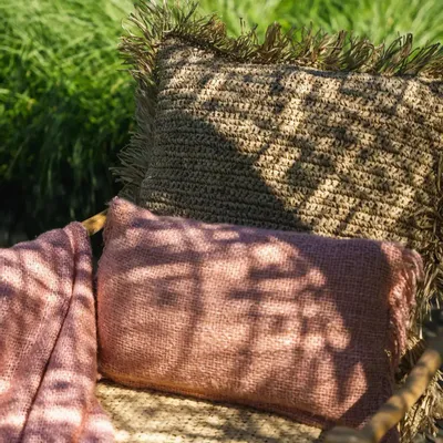 Cushions - The Oh My Gee Cushion Cover - Salmon Pink - 30x50 - BAZAR BIZAR LIVING