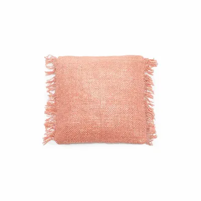 Cushions - The Oh My Gee Cushion Cover - Salmon Pink - 40x40 - BAZAR BIZAR LIVING