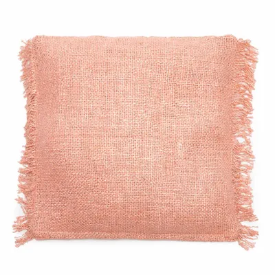 Cushions - The Oh My Gee Cushion Cover - Salmon Pink - 60x60 - BAZAR BIZAR LIVING
