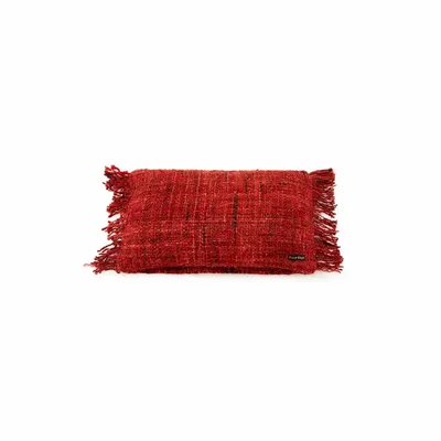 Cushions - The Oh My Gee Cushion Cover - Cherry Red - 30x50 - BAZAR BIZAR LIVING