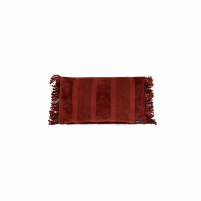 Cushions - The Oh My Gee Cushion Cover - Burgundy Velvet - 30x50 - BAZAR BIZAR LIVING