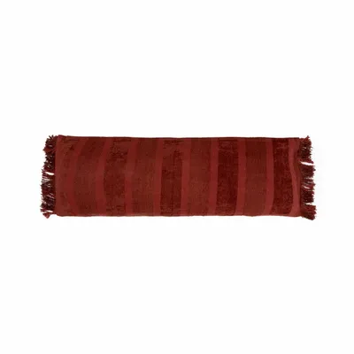 Coussins - La Housse De Coussin Oh My Gee - Velours Bordeaux - 35x100 - BAZAR BIZAR LIVING