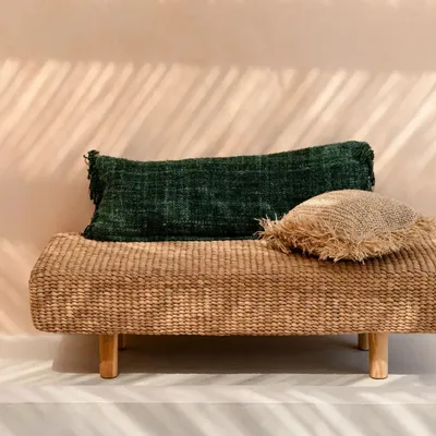 Cushions - The Oh My Gee Cushion Cover - Forest Green - 35x100 - BAZAR BIZAR LIVING