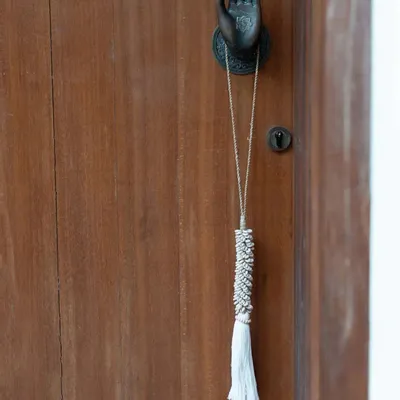 Objets de décoration - La Pompon En Cowrie & Coton - Naturel - BAZAR BIZAR LIVING