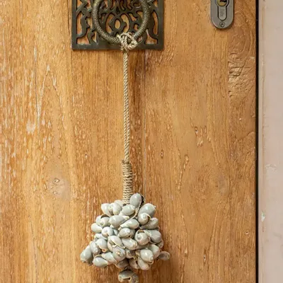Objets de décoration - Le Pompon Coquillage Gris - BAZAR BIZAR LIVING