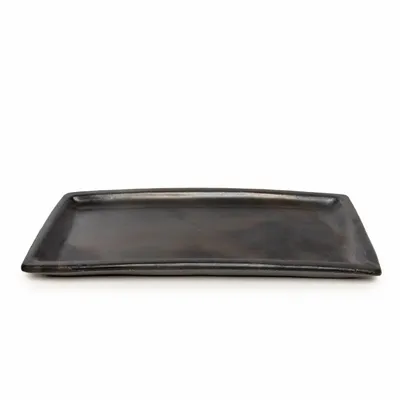 Plats et saladiers - L’Assiette Sushi Burned - Noire - L - BAZAR BIZAR LIVING