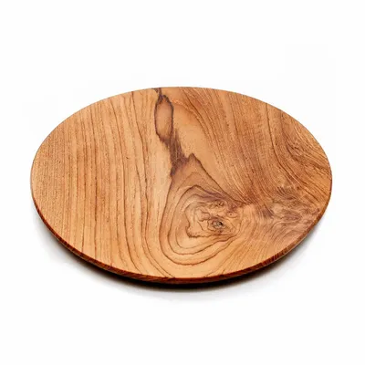 Assiettes au quotidien - L’Assiette Ronde Teak Root - L - BAZAR BIZAR LIVING