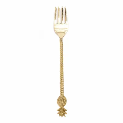 Fourchettes - La Pineapple Fourchette - Dorée - BAZAR BIZAR LIVING
