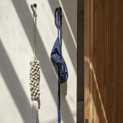 Decorative objects - The Shell & Cotton Tassel - Grey - BAZAR BIZAR LIVING