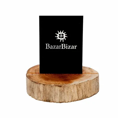 Decorative objects - The Teak Root Card Holder - BAZAR BIZAR LIVING