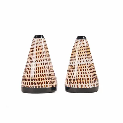 Kitchen utensils - The Salt & Peppa Shell - Set of 2 - BAZAR BIZAR LIVING