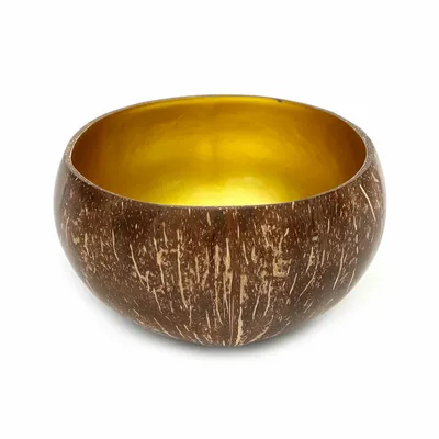 Bowls - The Coco Food Bowl - Natural Gold - BAZAR BIZAR LIVING