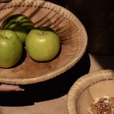 Platter and bowls - The Like Me Bowl - Natural - L - BAZAR BIZAR LIVING